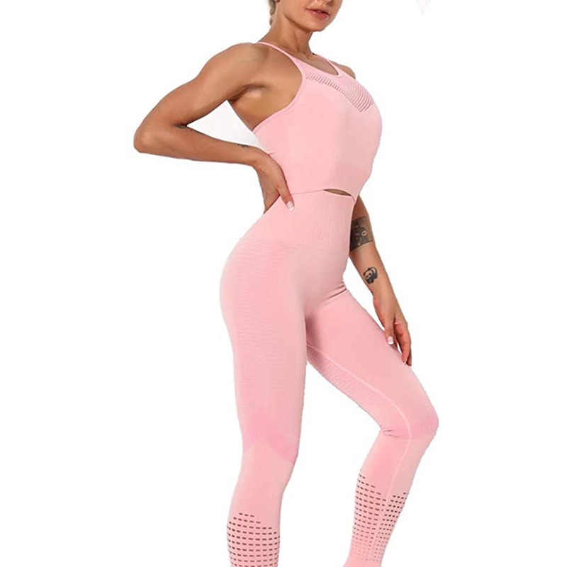 Women Nylon Spandex Yoga Set 2 Piece – Seamless OEM Wholesale Manufacturer