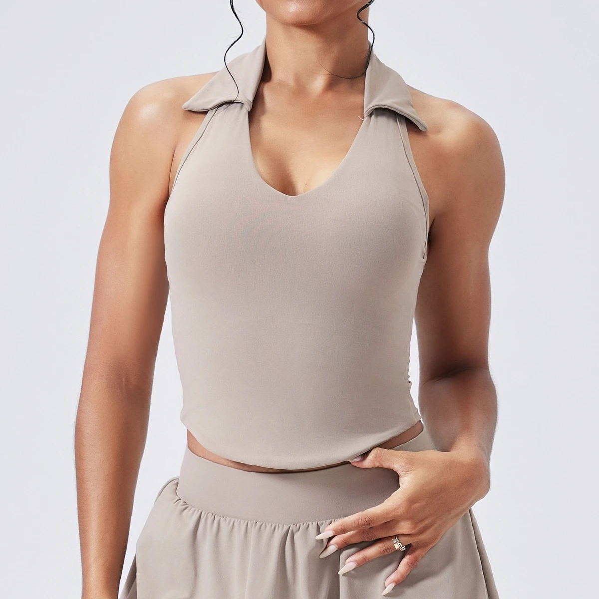 Wholesale Summer Custom Women Sports Bra Sleeveless Outdoor Fitness Yoga Top Vest High Quality for Women