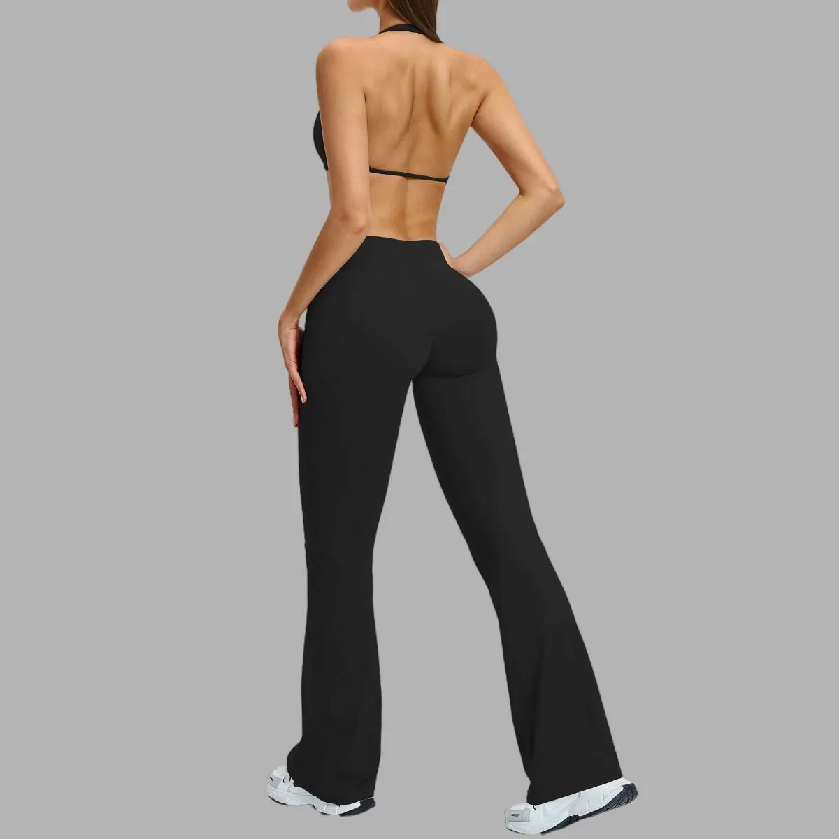 High Waist 2 Piece High Support Tights Fit Yoga Set for Women Beautiful Back Yoga Suit Sports Running Fitness Clothes