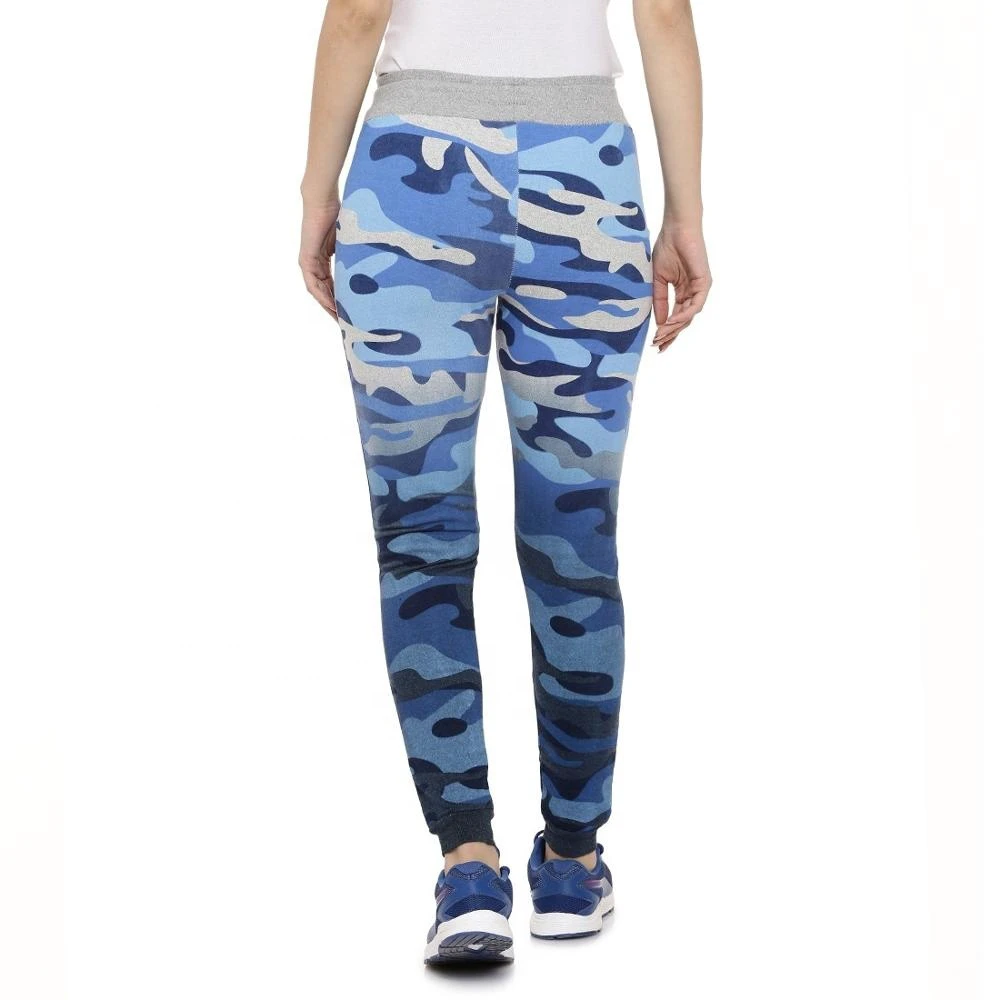 Wholesale New Women's High Quality Sports Camo Jogging Leggings Breathable Elastic Waist Plus Size for Autumn