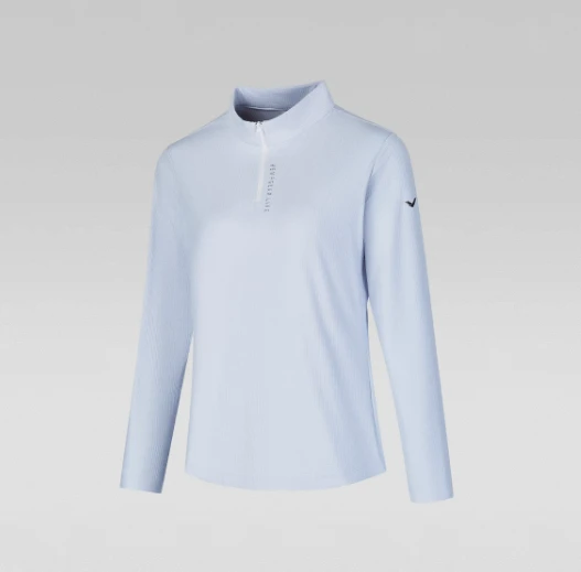 Women's High Quality Half Zip Pullover Sports Top for Yoga Fitness & Gym Training Vintage Style Summer Running Tops