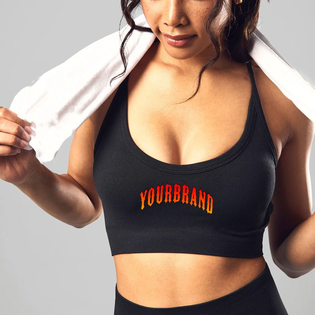 Plus XS Girls' Summer Sports Bra Set Hollow Design High-Intensity Shock-Absorbing Vest for Yoga Gym Fitness Workout Back Short