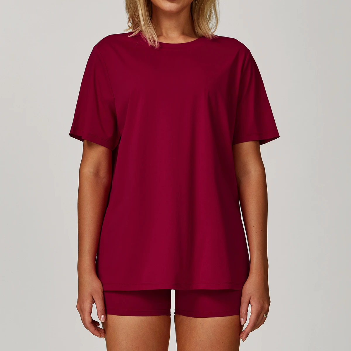 Loose Yoga Shirts Women Top Quick Dry Running Top Tights Push up Workout Gym Clothes Female Short Sleeve Fitness Sports T-Shirts