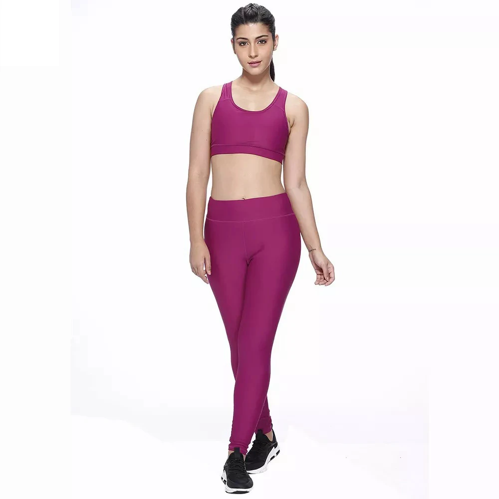 Women's Mid Waist Plus Size Yoga Set Shorts Solid Pattern 2-Piece Gym Running Leggings Summer Washed Belt Wholesale