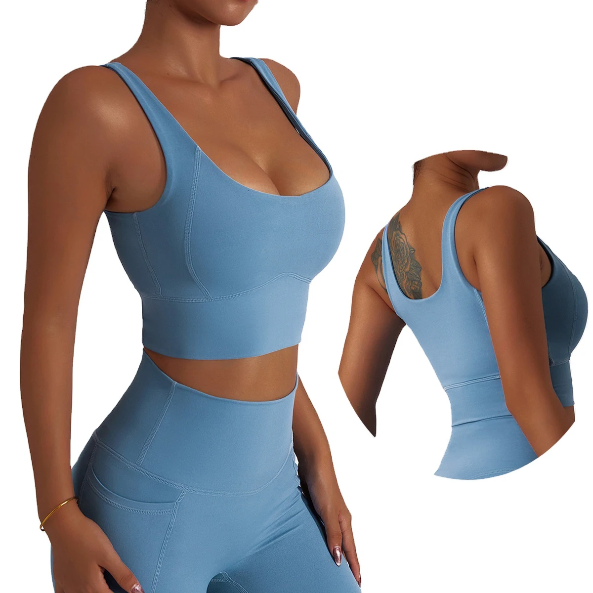Best Selling Women's Yoga Sports Bra High Impact Support Gym Fitness Wholesale