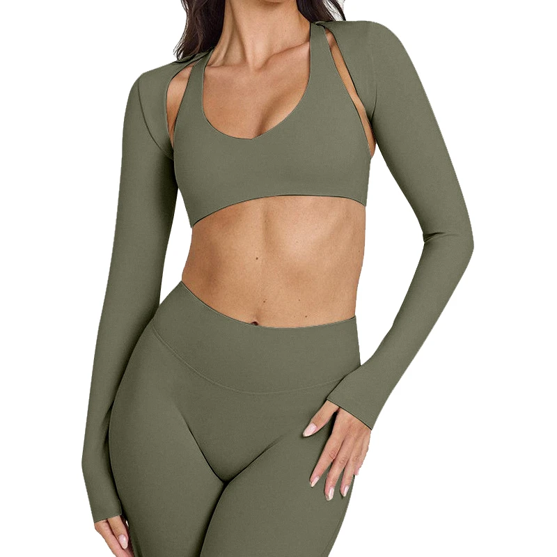 Women's Long Sleeve Fitness Cardigan Lightweight Spandex Fitness Cover-Up for Outdoor Gym & Yoga Plus Size Washed Technique