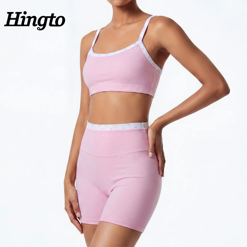 Private Label Seamed Gym Wear Set Women Fitness Clothing Hyrox Yoga Shorts Sports Bra Activewear Athletic Wear Manufacturer