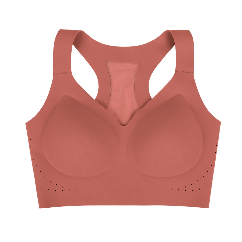 High Quality Sport Custom Nylon Spandex Gym Activewear Fitness Clothing Sportswear Seamless Yoga Wear Bra Top for Girls