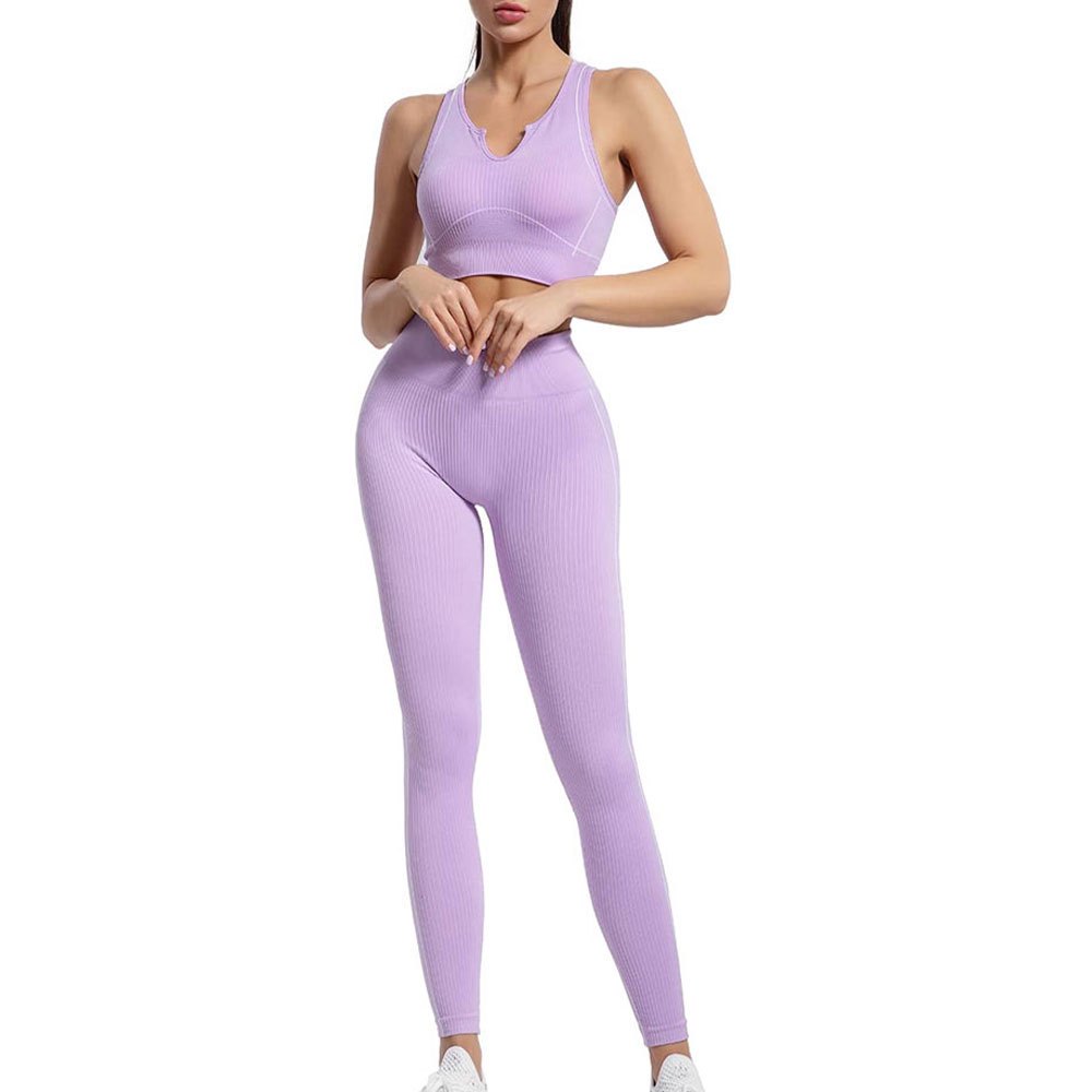 Trendy Women Yoga Set With Breathable Material Designed For Yoga And Stretching Practice At Home