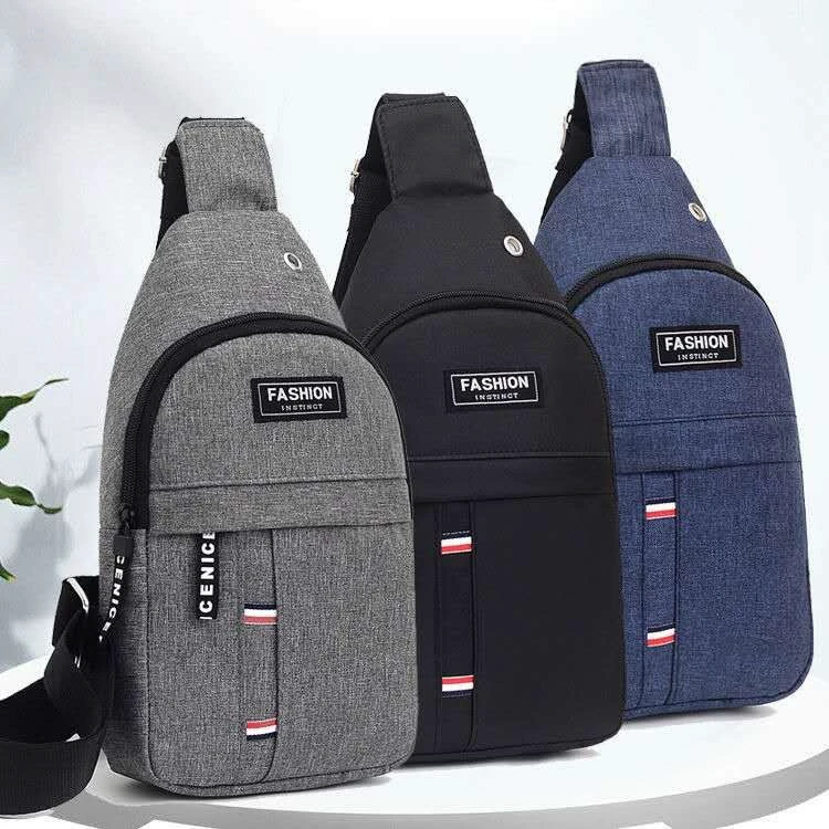 Luxury Waterproof Nylon Crossbody Bags Men Messenger Shoulder Bag Small Cell Phone Handbags Purses Sports Pouch Universal