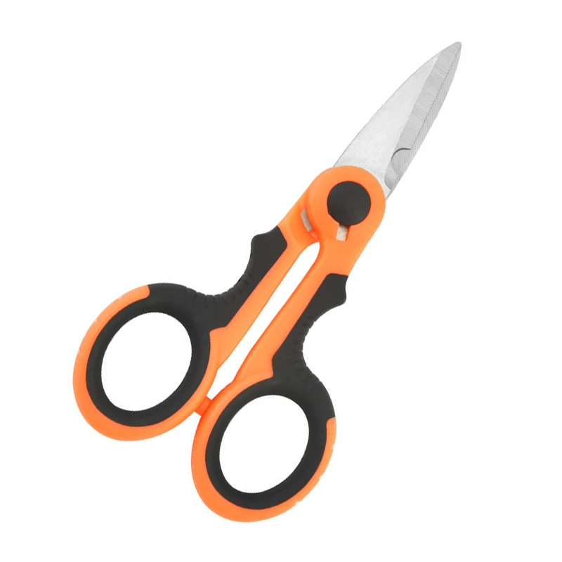 Fishing Scissors Storage Case Braid Line Lure Cutter Mini Fish Use Scissors Multifunctional Portable Fishing Tools