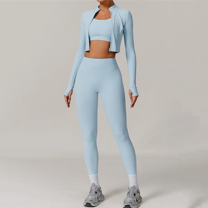High Quality Multicolor 2 Pieces Set Lightweight Wicking and Drying Quickly Gym Fitness Suit Yoga Sport Clothes Women Sets