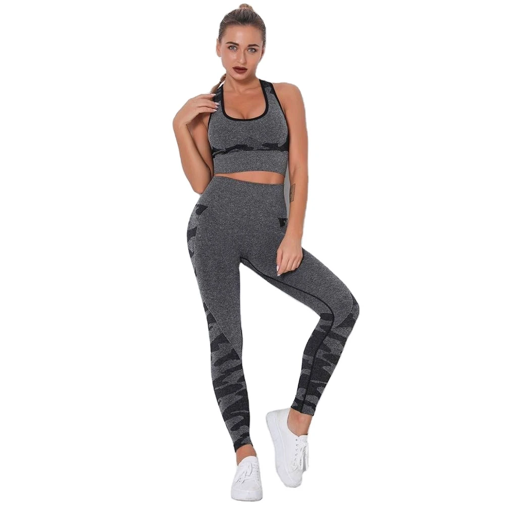 Women's Sportswear Gym Fitness Wear Sporty Yoga Set Women's Sports Suit for Workout and Yoga Female Fitness Clothing