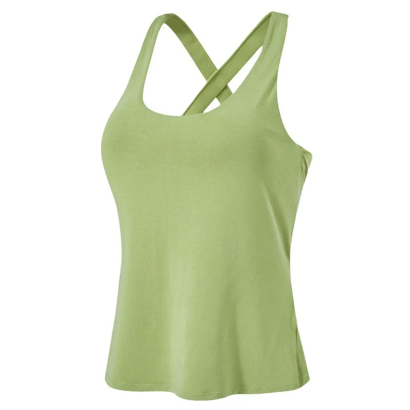 Women's Breathable Sweat-Wicking Quick Dry for Tank Top with V-Neck Eco-Friendly Anti-Bacterial Loose Fit for Yoga & Running