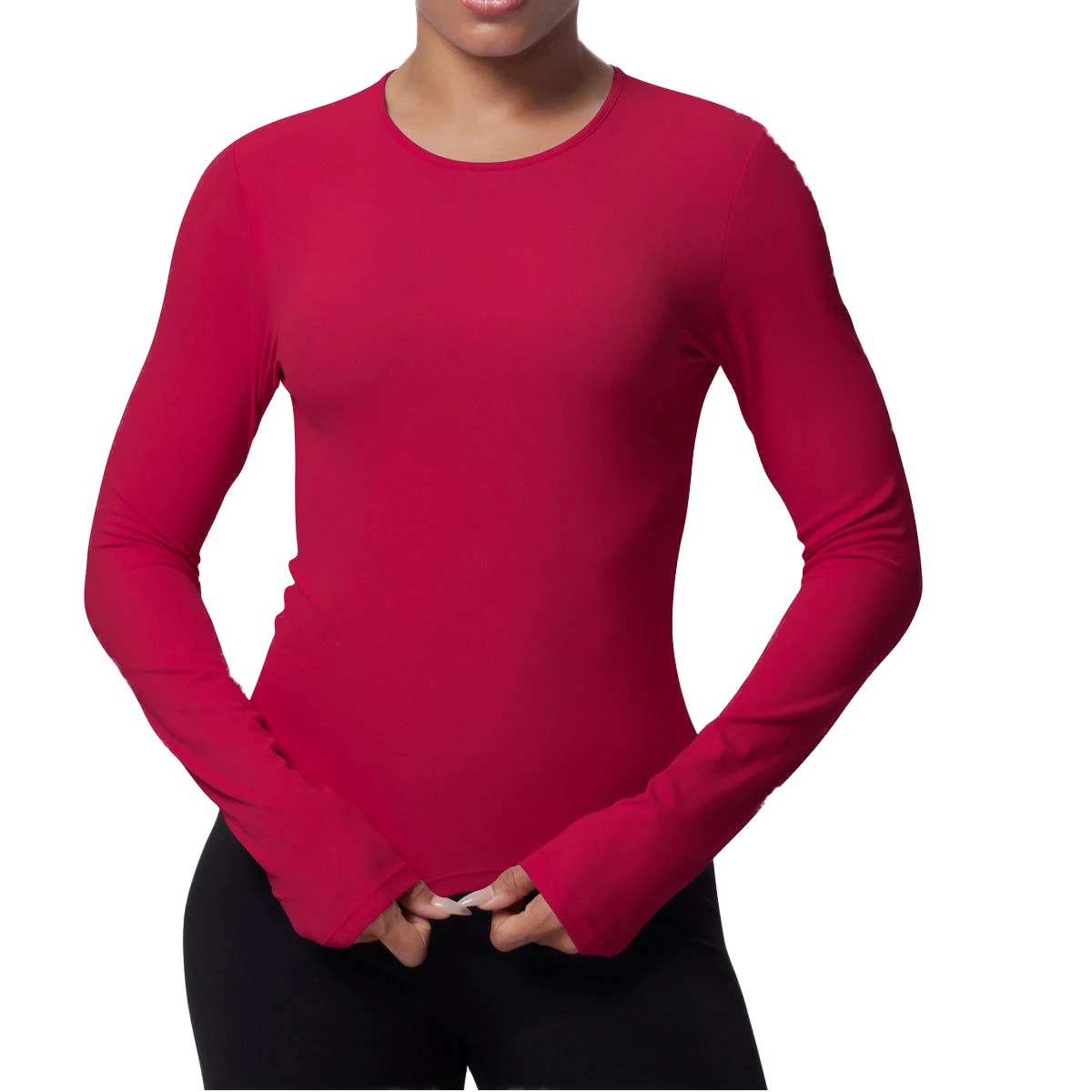 Women's Sport Long Sleeve Yoga Tank Top Quick Dry Spandex / Nylon for Running