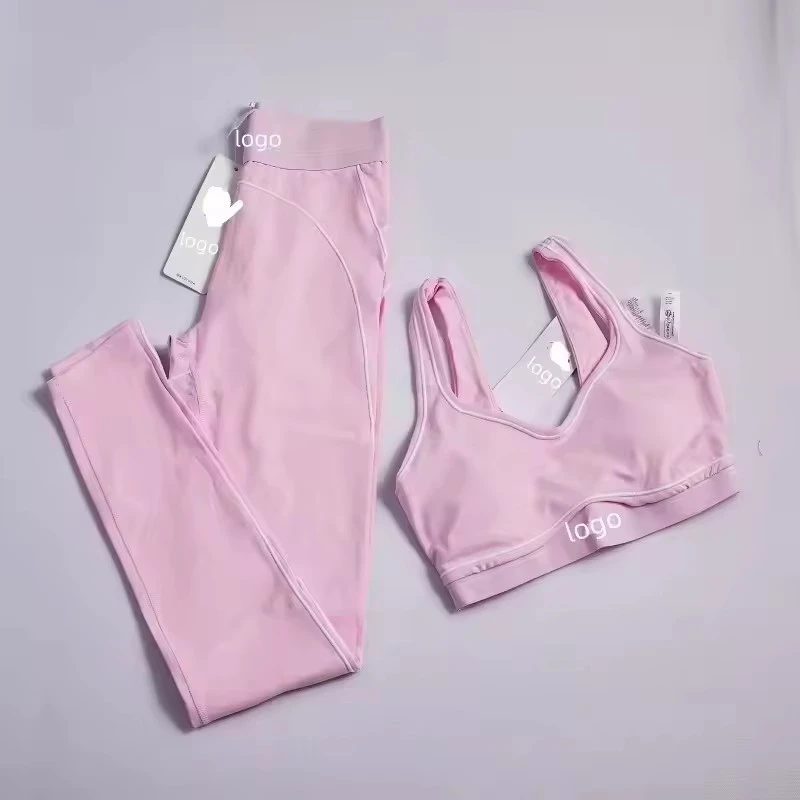 Fast Shipping Yoga Sports Suit High Elastic Running Fitness Clothes Quick Drying Breathable