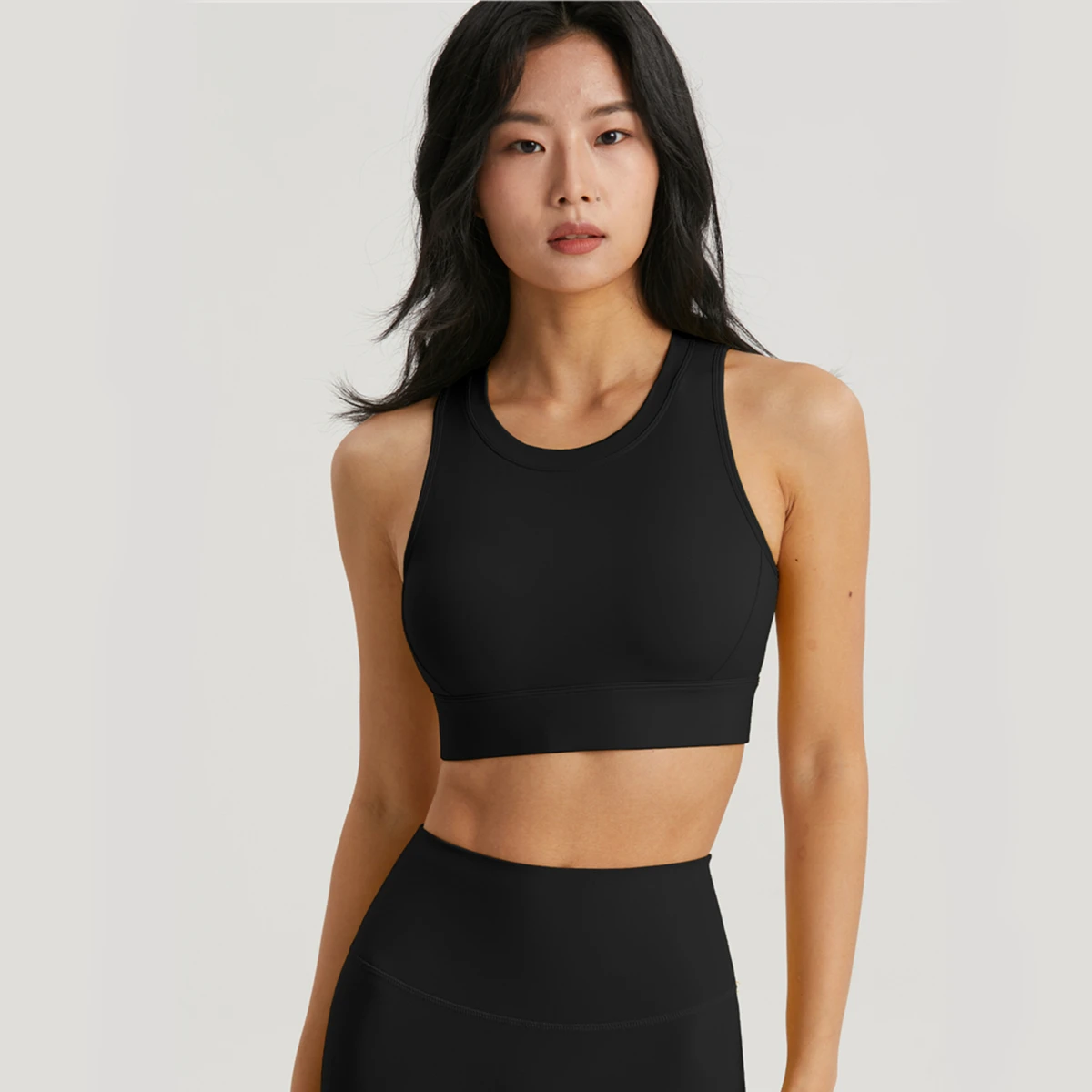 Wholesale Women 2 Pcs Sports Set Hollow Out Sports Bra High Waist Leggings Gym Workout Wear Fitness Yoga Set for Women