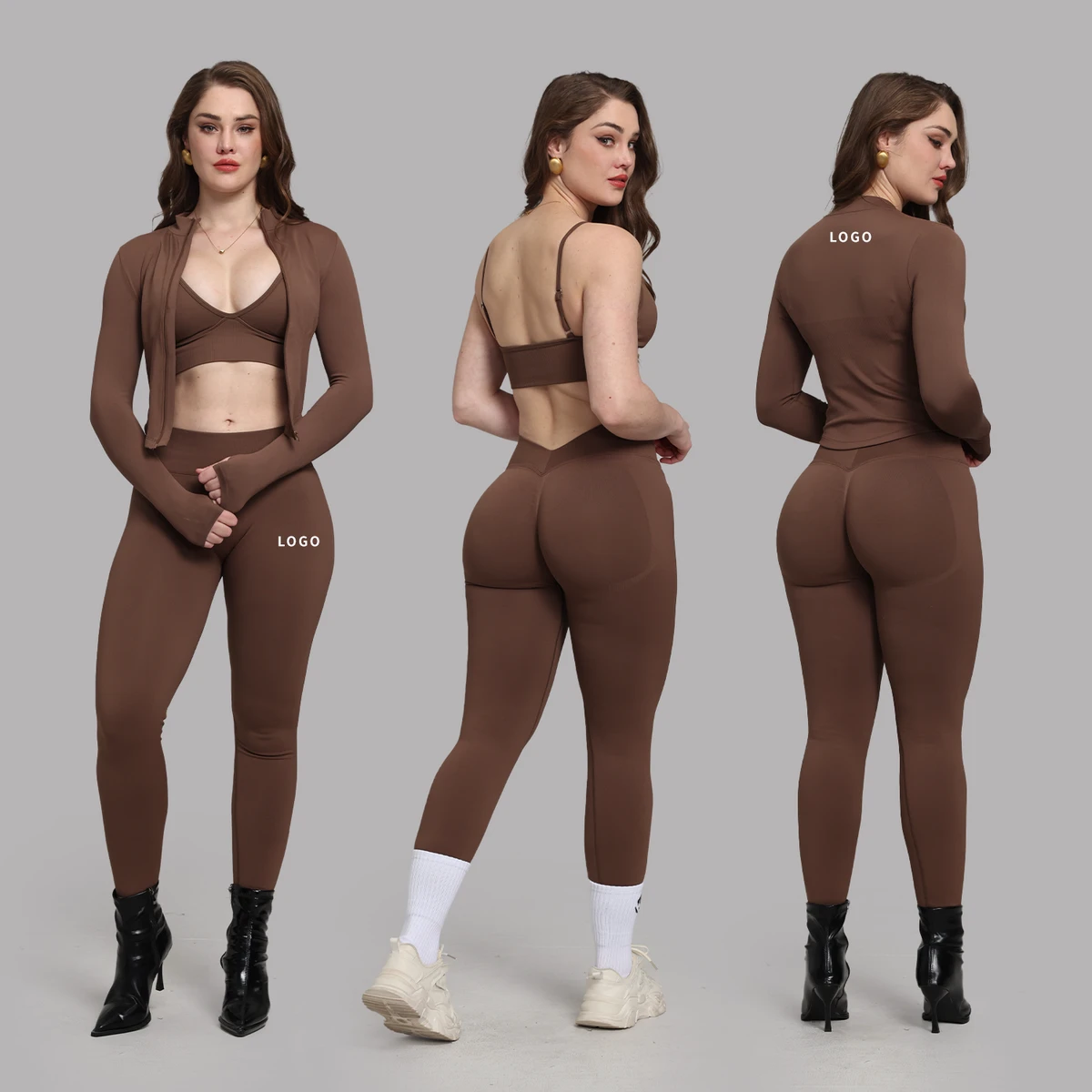 Women's Sports Yoga Clothing, Gym Running Gear, Exercise Pants, tank Top, High-intensity Workout Suit Set