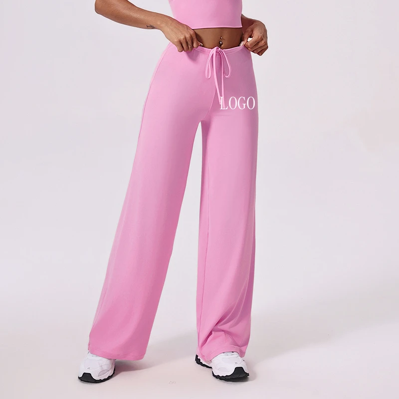 New Style Antibacterial Cooling Drape Feeling Breathable Slim Loose Fit Workout Yoga Leggings for Women