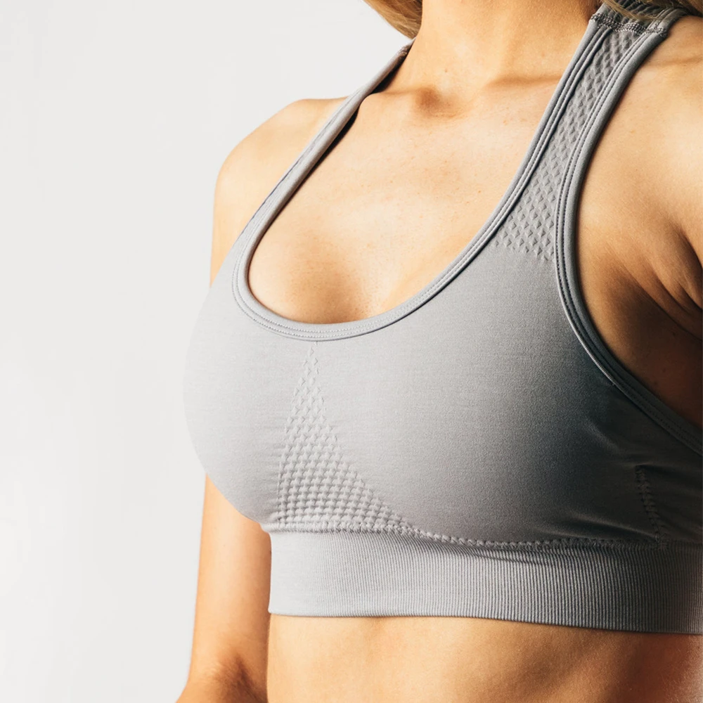Sports Bra Racer Back Top Fitness Gym Yoga Seamless Sports Bra for Women