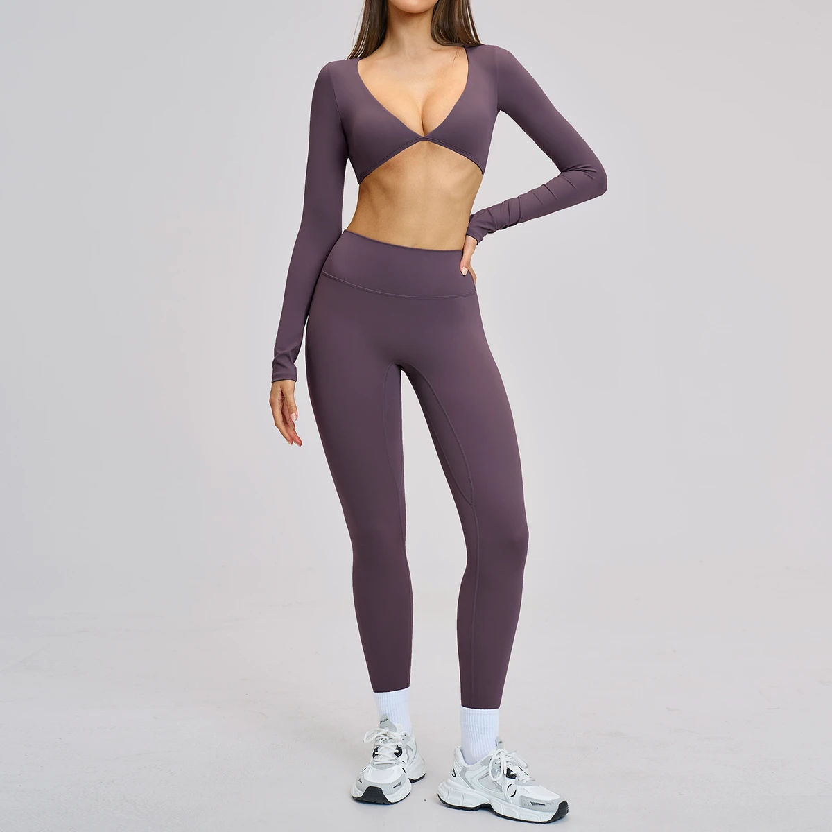 Women's Low-Waisted Yoga Pants Quick-Dry Breathable Print Butt-Lifting Barely-there Feel Fitted Leggings for Running Gym