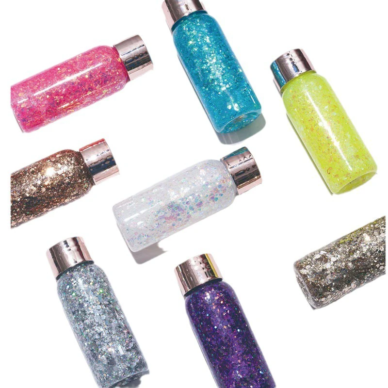 Laser Colorful Glitter Flakes Shiny Sparkle Sequins for Tumbler Cup DIY Decoration Handmade Craft Double Wall Cup Fill Material