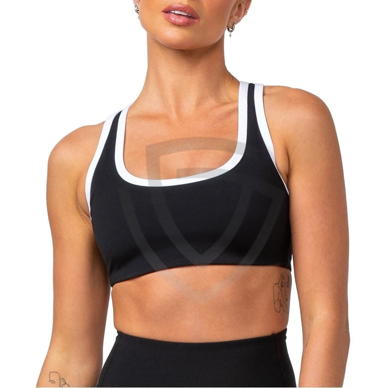Fitness Yoga Wear Low MOQ Manufacture Customized Sportswear Custom High Support Seamless Sports Bra for Women's