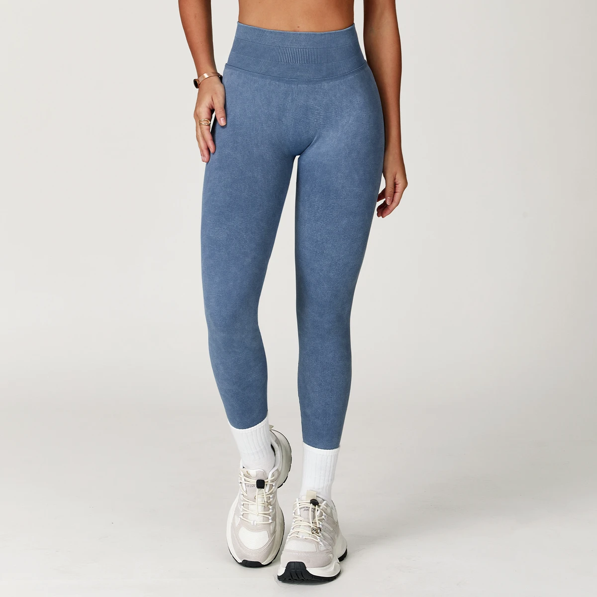 OEM Custom Logo Women’s High Waisted Yoga Leggings Gym Activewear Set 4 Way Stretch Breathable Fitness Workout Pants