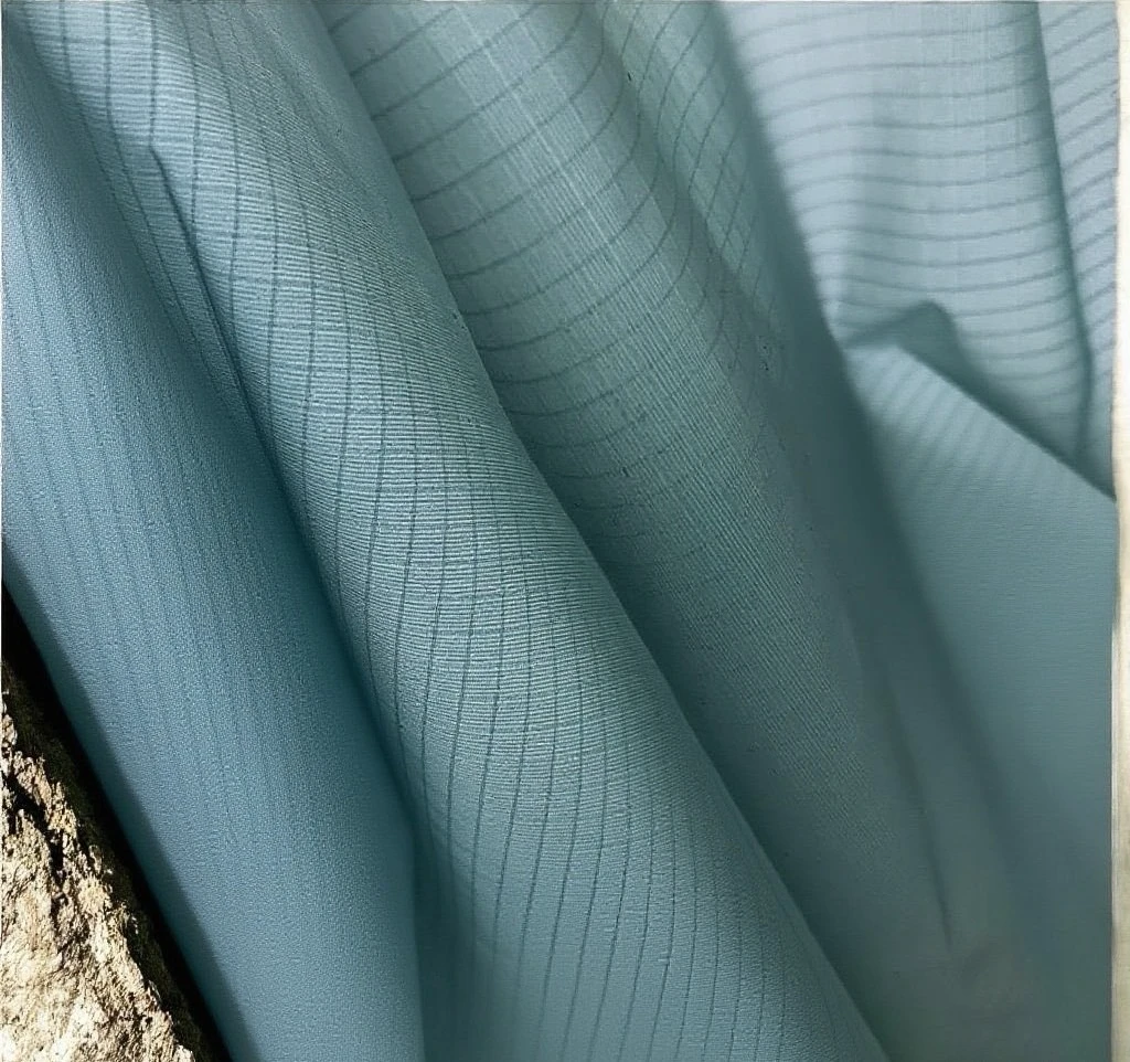 Eco-friendly 100% Nylon 35-40GSM Ultra Lightweight 20D Ripstop Breathable Crush Waterproof Fabric for Jacket and Workwear