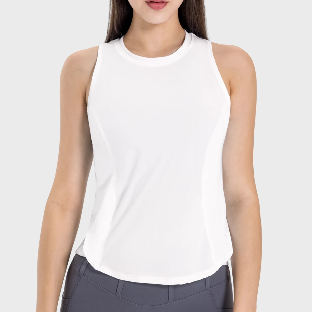 Women Loose Sleeveless Stretchy Sweatshirt Fitness Workout Smock Yoga Top Gym Running Vest