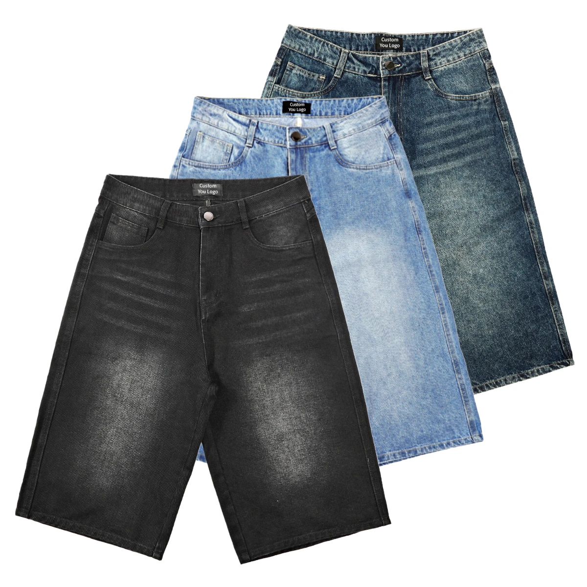 Loose Baggy Jorts Summer Casual Denim Short Jeans Shorts For Men