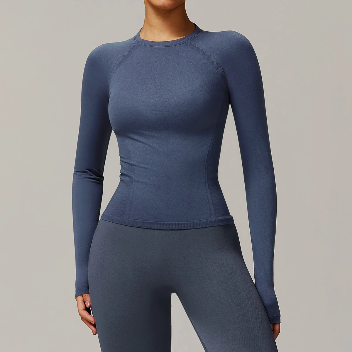 Core-Spun Cotton-Feel Polyester 130 GSM Power Mesh Knit, face view