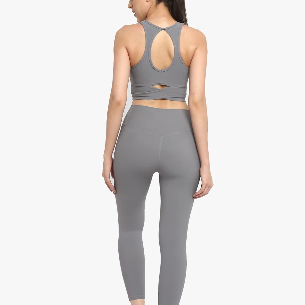 Athletic Clothing Ladies Gym Fitness Sports Workout Yoga Sets Clothes Active Wear Women Active Wear Yoga Two Piece Set