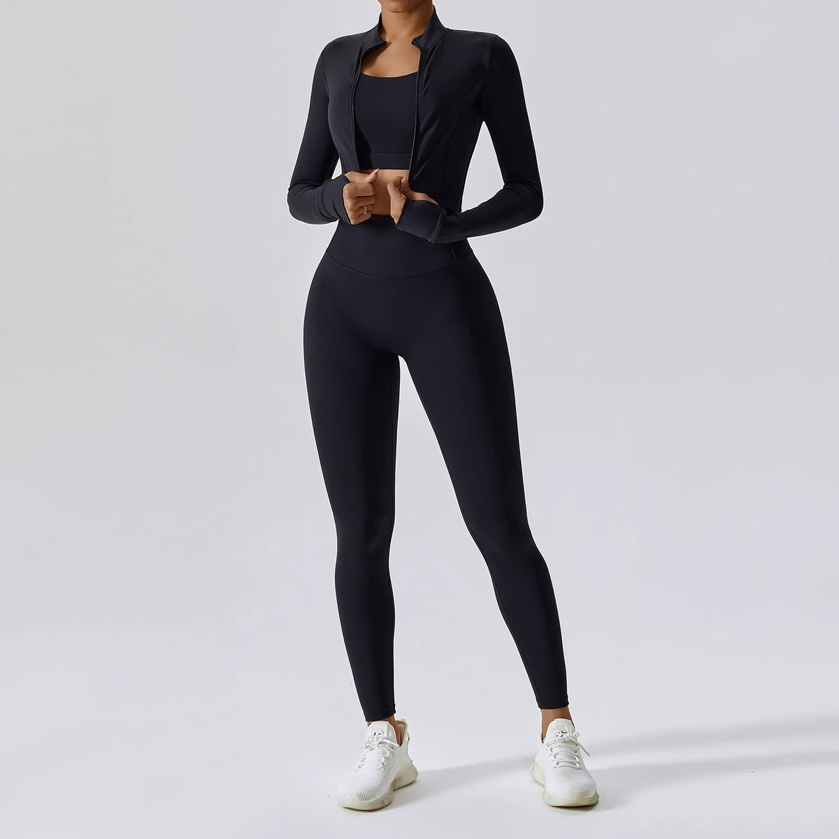 Women Yoga Set Two Piece Seamless Sports Bra And Leggings Fitness Outfit Gym Training Clothes For Activewear