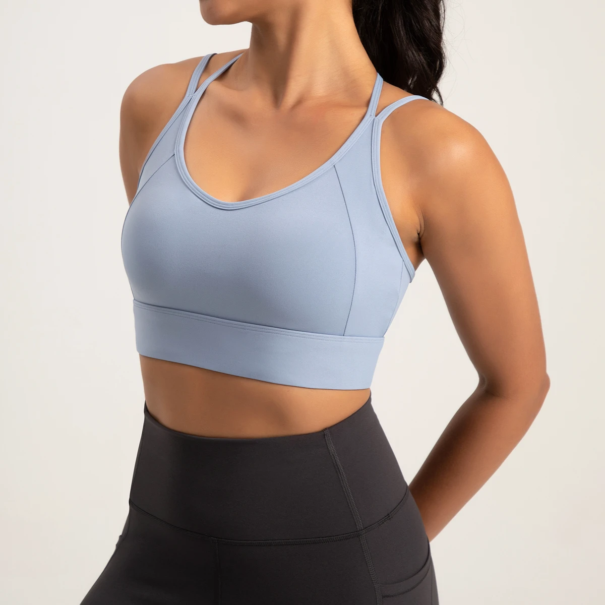 2025 New High Support Yoga Tank Top - Moisture Wicking Seamless Fitness Vest for Women