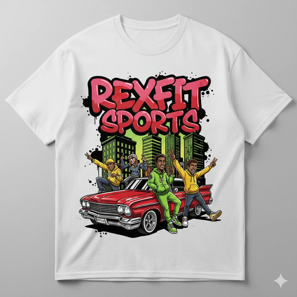 Custom Logo Heavyweight Digital Print 300g Eco-Friendly Breathable Cotton Regular Fit O-Neck Drop Shoulder Street Men T-Shirt