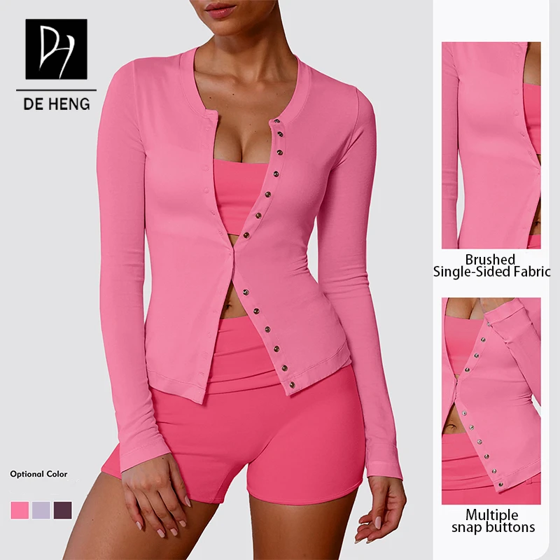 French Terry Knit construction shown at close range