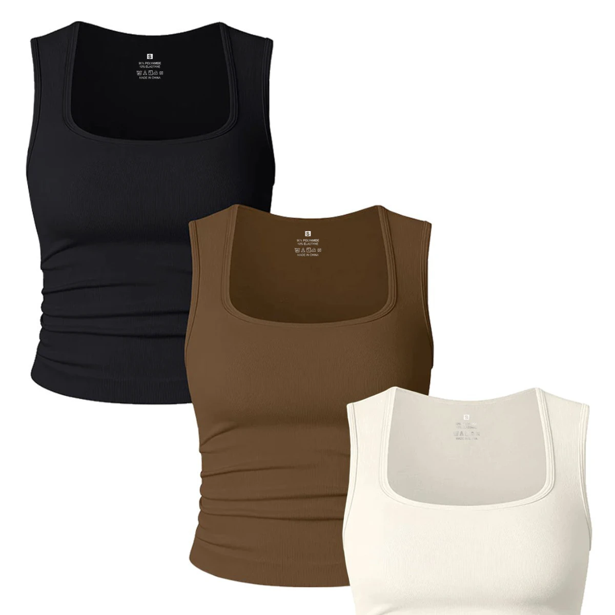Core-Spun Cotton-Feel Polyester 290 GSM Double Knit, face view