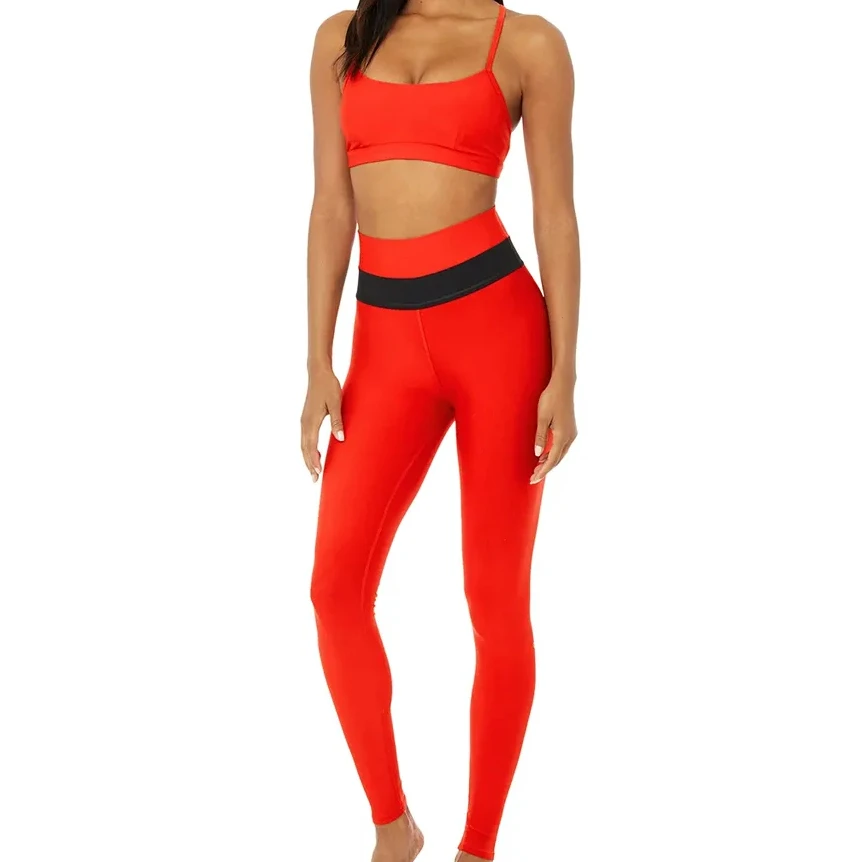 Women Yoga Set 2 Piece Mid Waist Lace Shorts Sports Bra Gym Wear Workout Clothes Summer Athletic Training Fitness Clothing Set