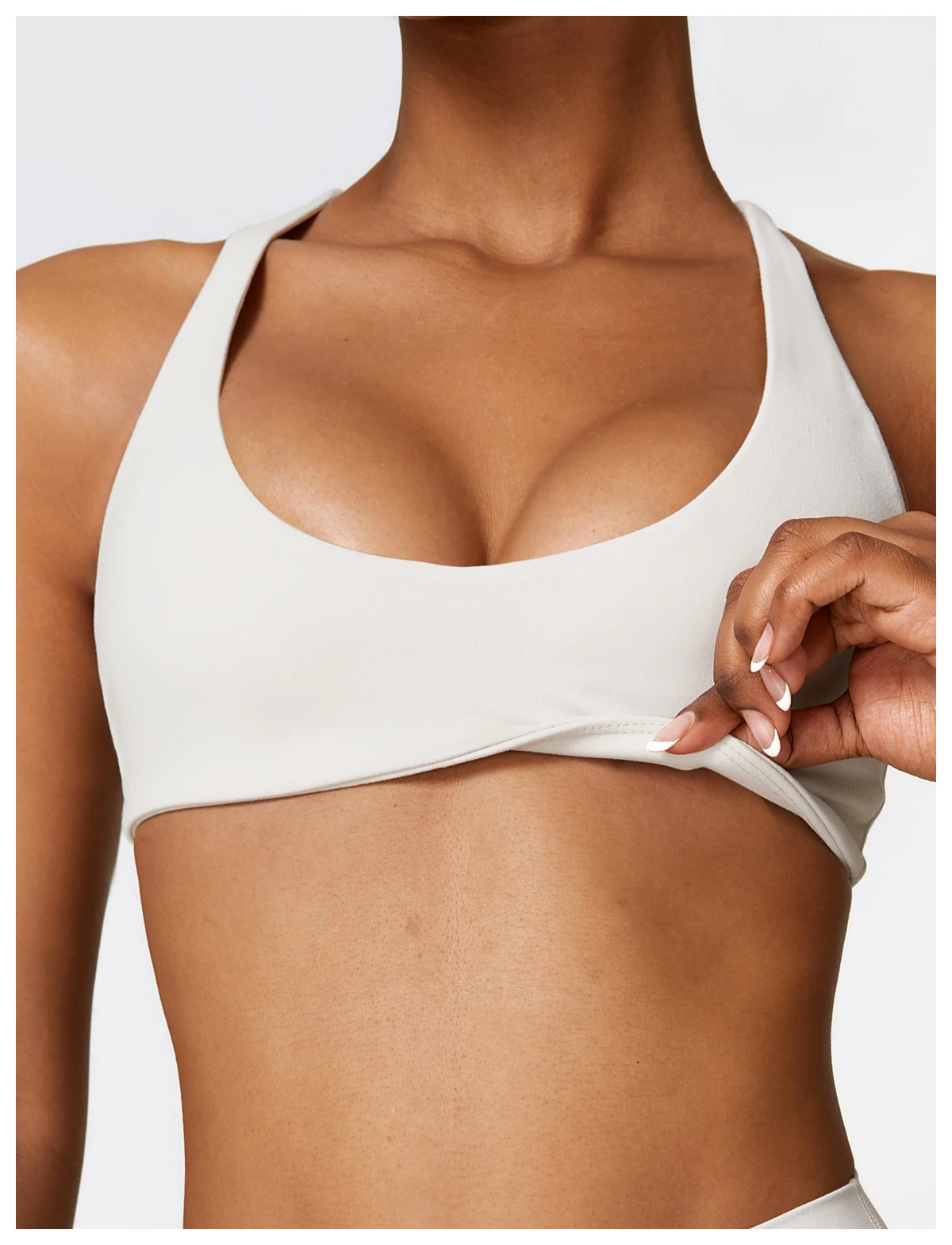 Seamless Sexy Running Shockproof Backless Fitness Bra Yoga Top High Support Women's Sports Bra Gym Sports Bra
