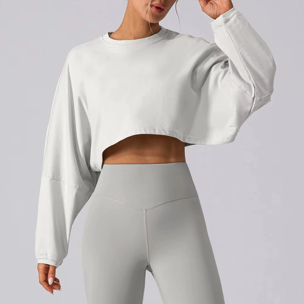 Womens Long Sleeve Yoga Top Backless Padded Sports Bra Body Shaping Fitness Running Vest Breathable Spandex