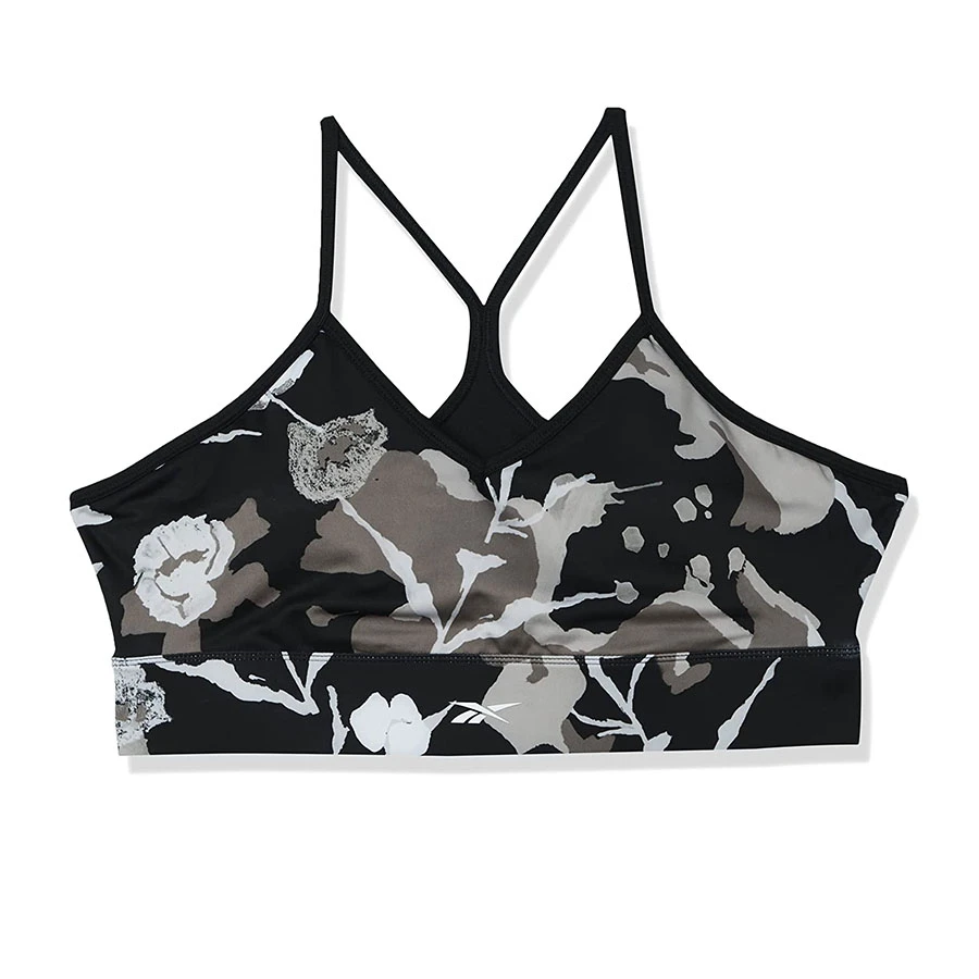 Women's High Quality Spandex/Polyester Plus Size Simple Fitness Sports Bra Top Front Logo Seamless Breathable Yoga Wear Fleece