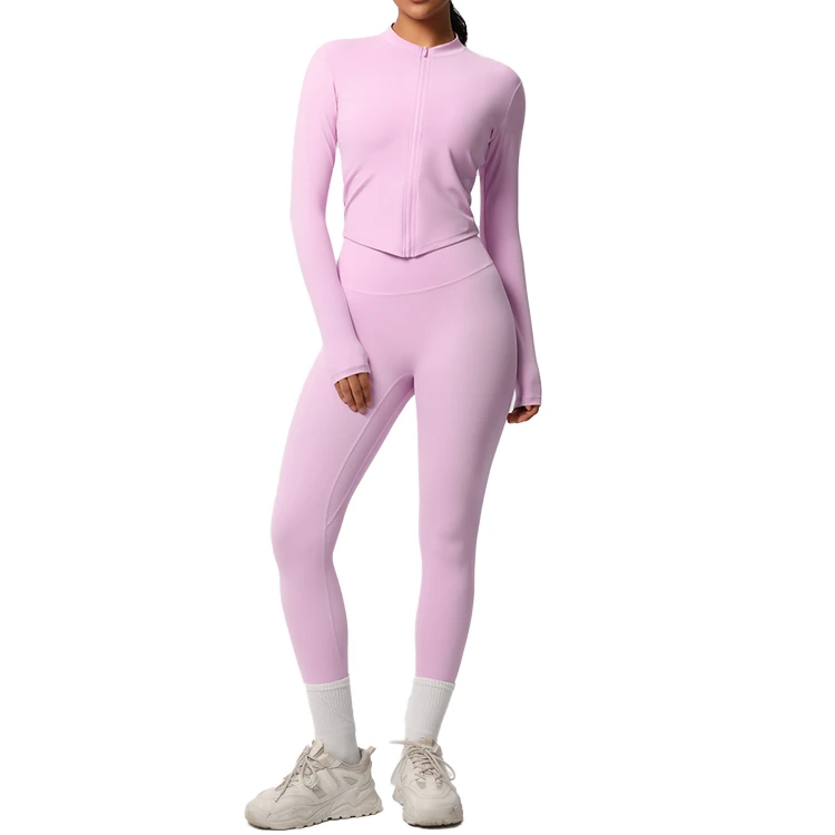 2-Piece Anti-Odor Breathable Nylon Spandex Yoga Set with Custom Logo Stretchy & Durable for Fitness Home & Gym Use