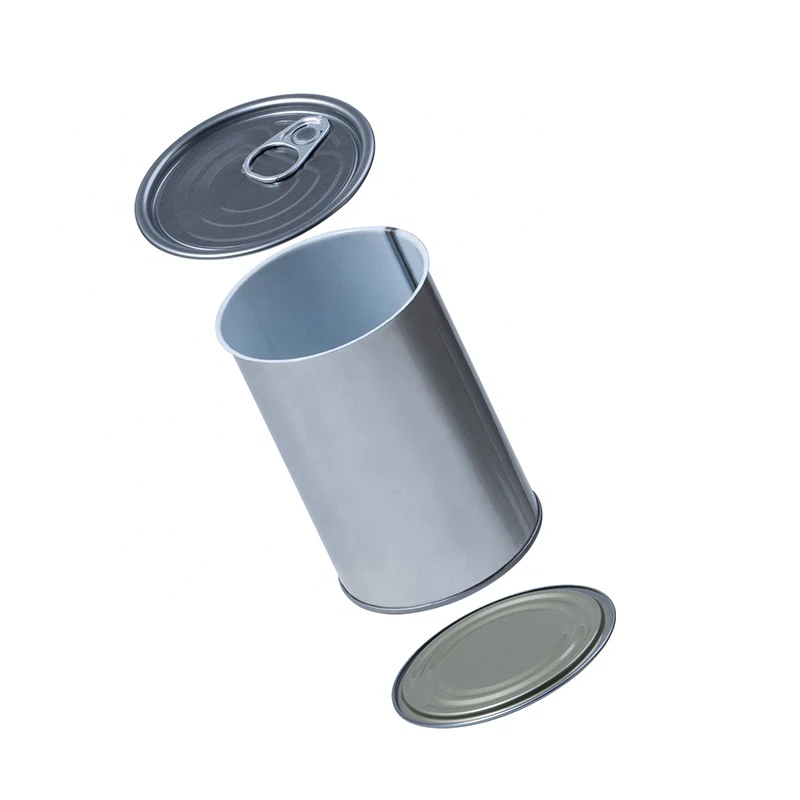 China Supplier Factory Wholesale 3-Piece Design Empty Food Tin Cans for Milk Coffee Tea Tomato Fish Meat