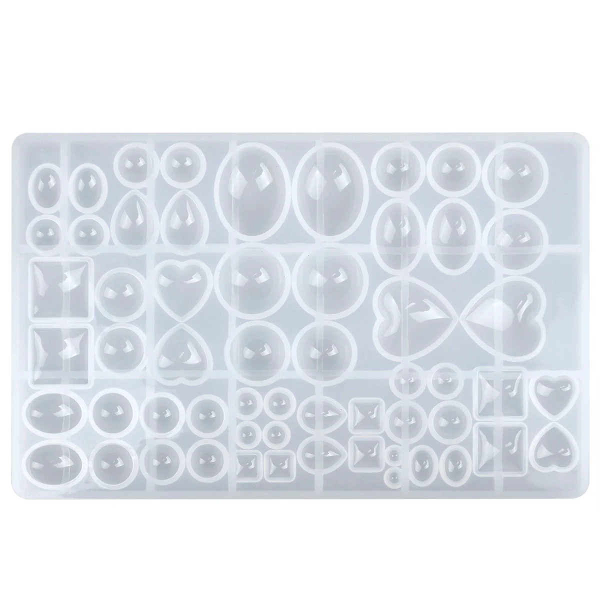 Factory Direct DIY Crystal Epoxy Resin Mold Materials Time Gem Patch Pendant Silicone Moonlight Gem for Cake Tools