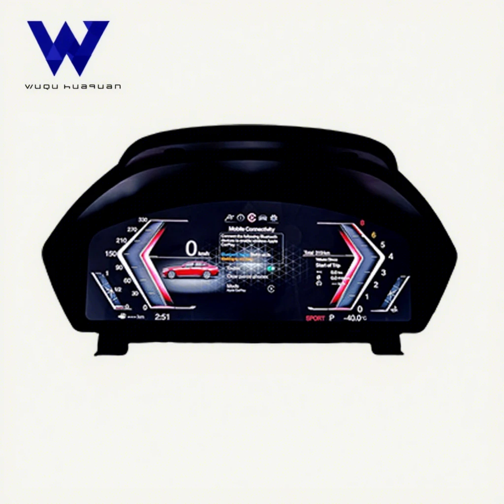For BMW 3 Series E90/E92/E93 2005-2012 Upgraded E F Model LCD Digital Combination Speedometer Instrument New Dashboard