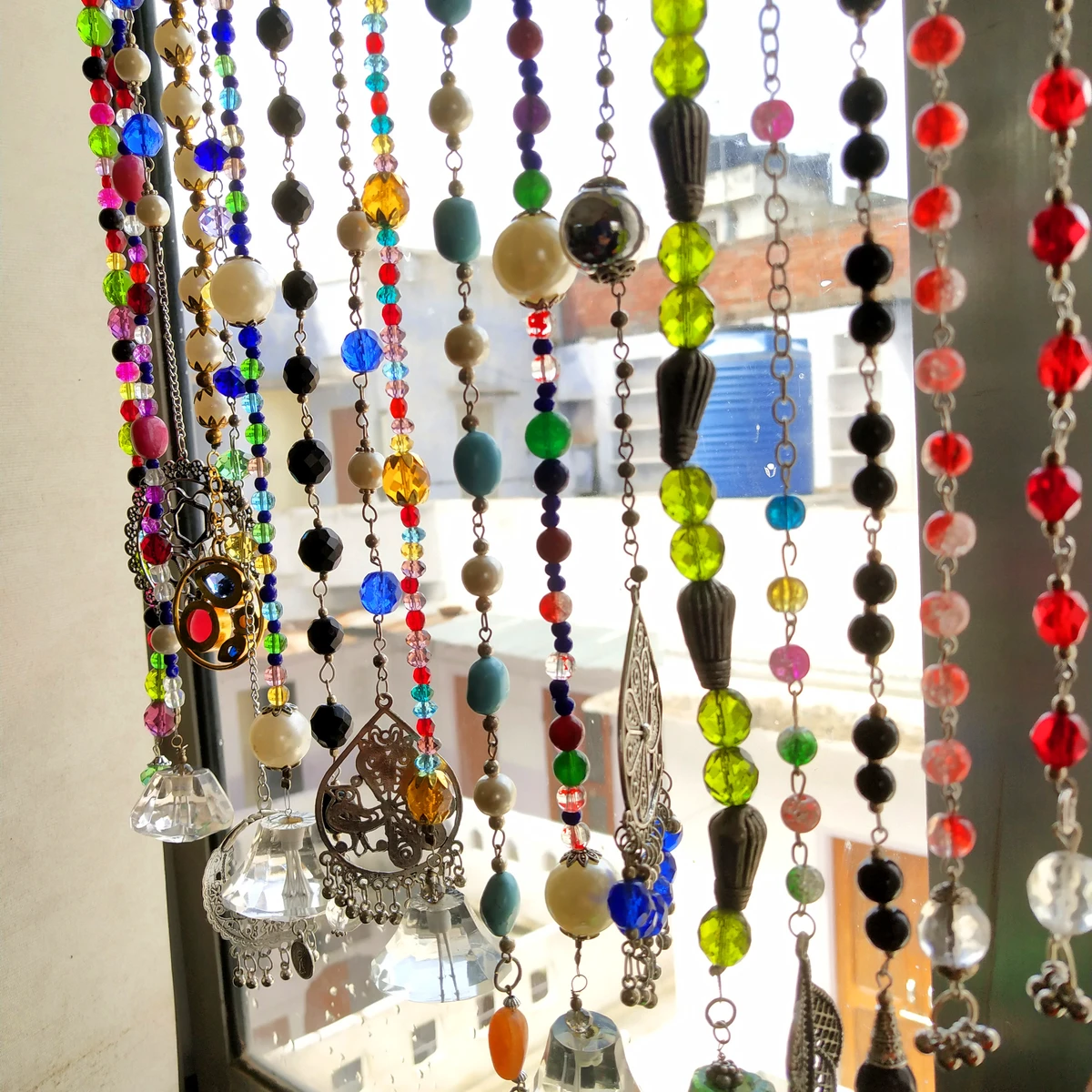 Chakra Crystal Hanging Ornament Window Car Hanging Reiki Healing Gemstone Feng Shui Hanging Decor Bulk Wholesale Supplier