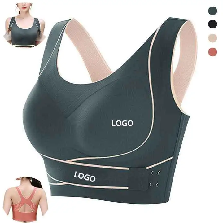 2025 New Premium High Quality Customized Logo Design Light Weight Gym Bras Shockproof Fitness Wear Women Support Yoga Bra