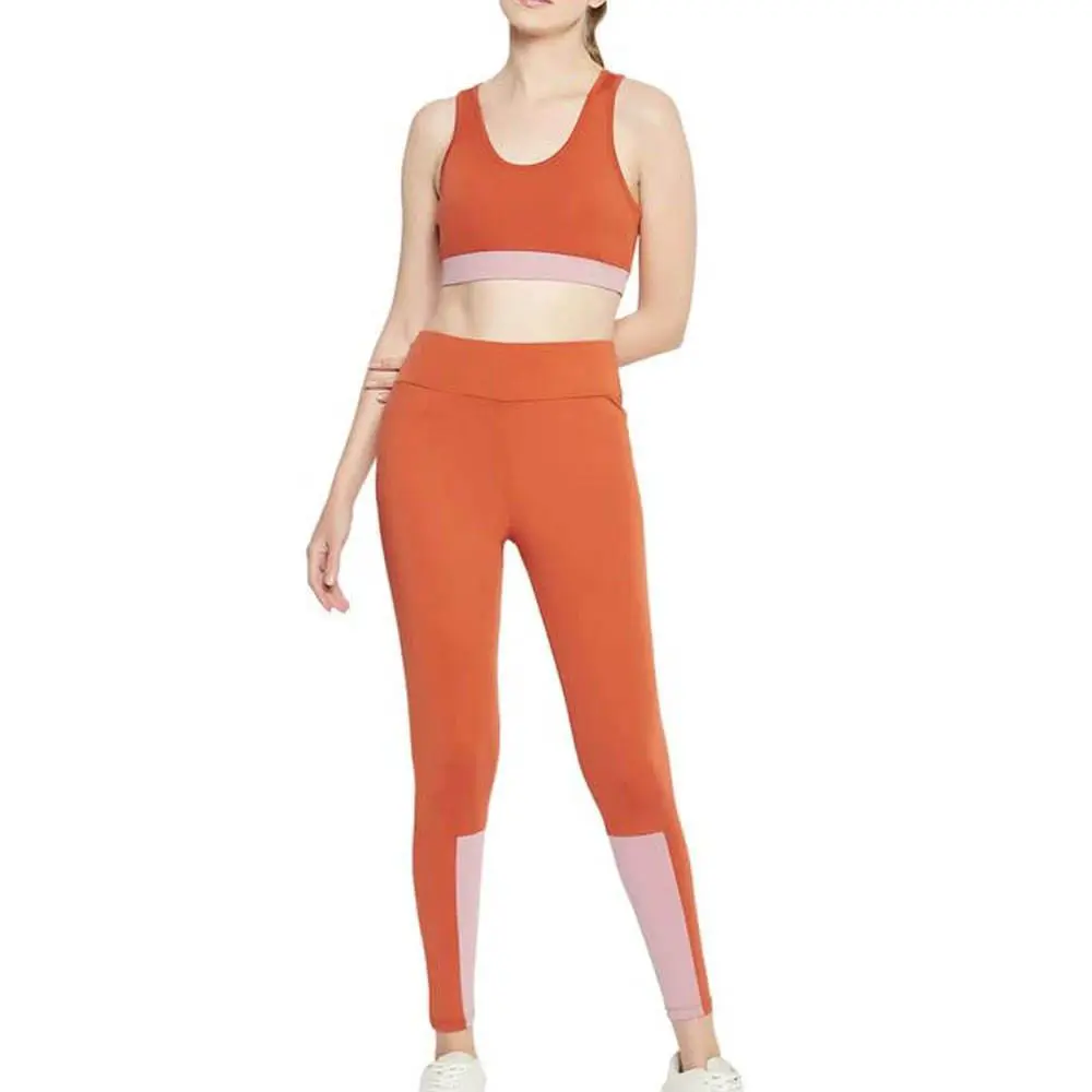 New Design Professional Women Yoga Set 2 Piece Short Solid Skinny High Quality Canvas Comfortable Summer Wholesale