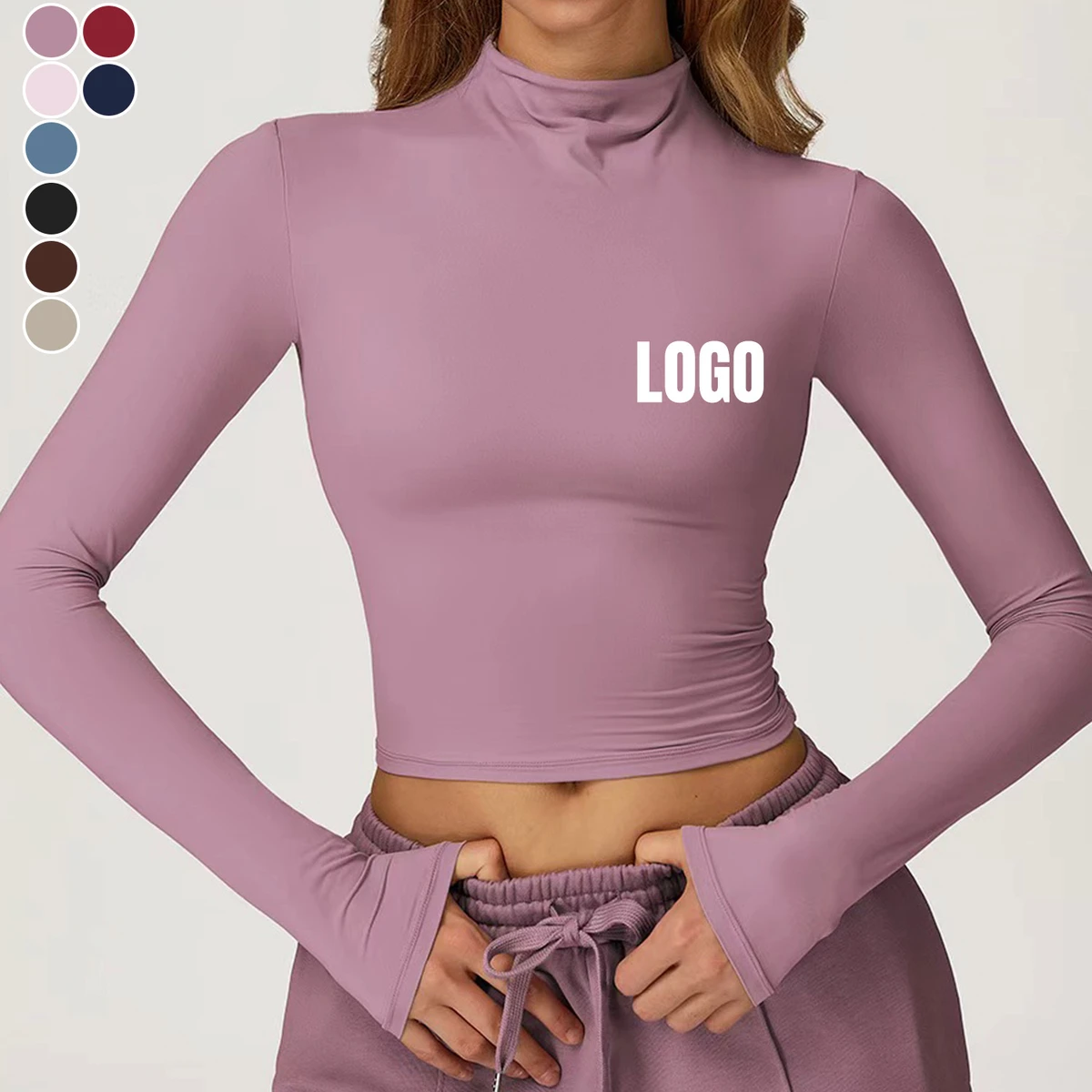 Best Quality Custom Long-Sleeved Sportswear Quick-Drying Breathable Tight Sports Fitness Top Slim-Fit Casual Yoga Gym T-Shirts